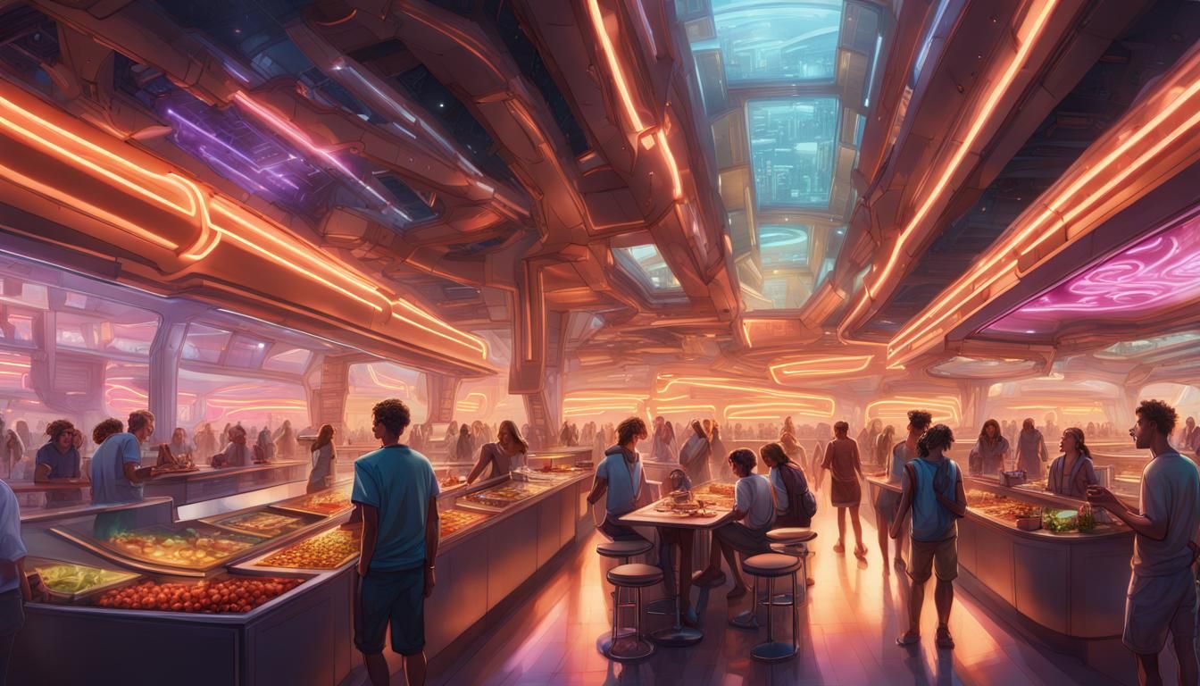 space cafeteria