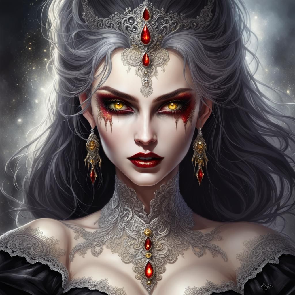 Lady of the Night - AI Generated Artwork - NightCafe Creator