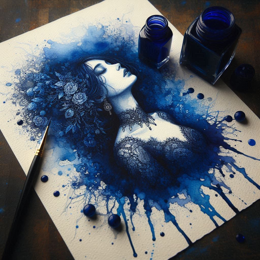 Blue Ink