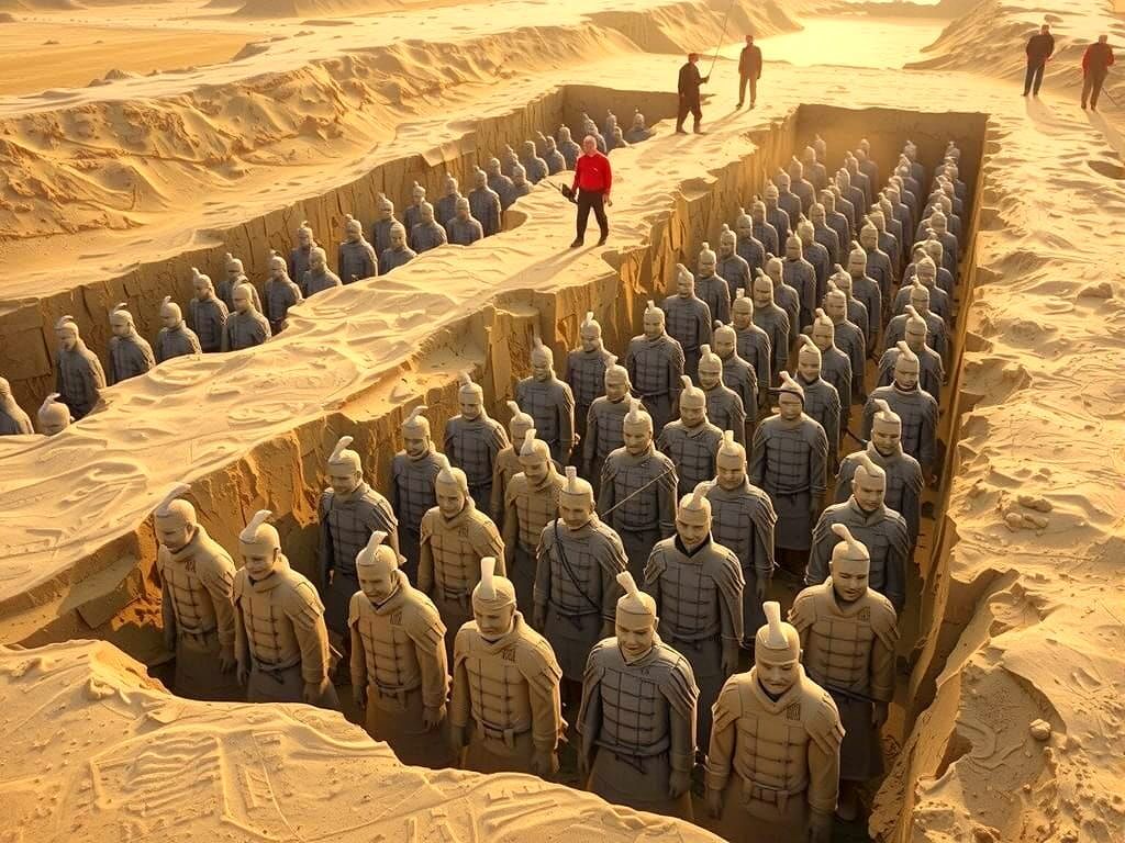 Discovering the Terracotta Army  by @Andy