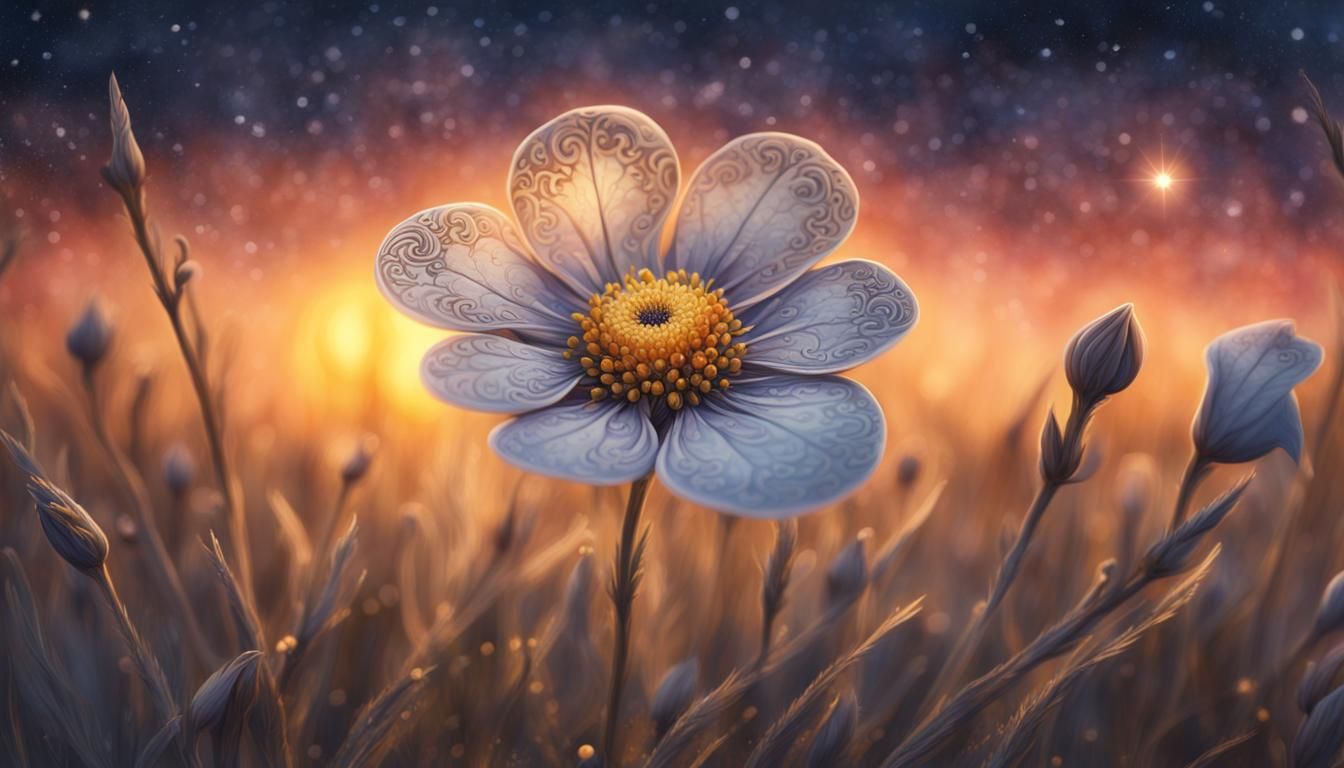 an ornate flower  by @skeller