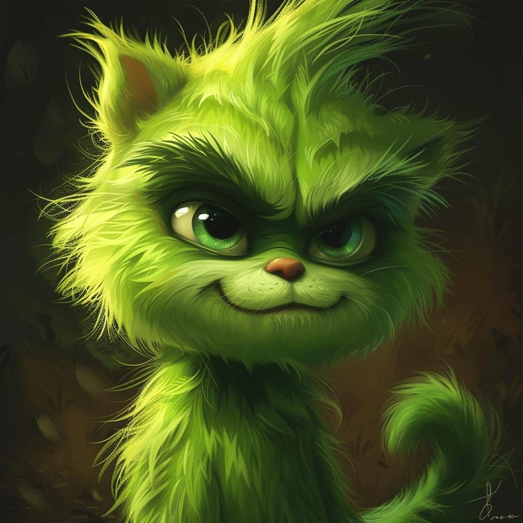 Cat Grinch