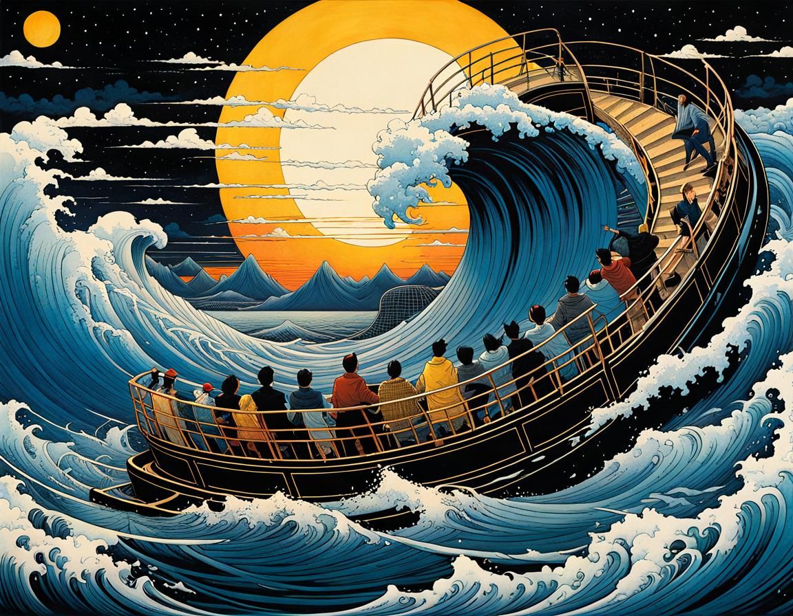 Swirling Ocean Ride, Extreme Waterpark  by @Strigoi77