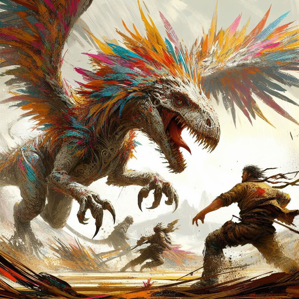 Dino Warriors attack