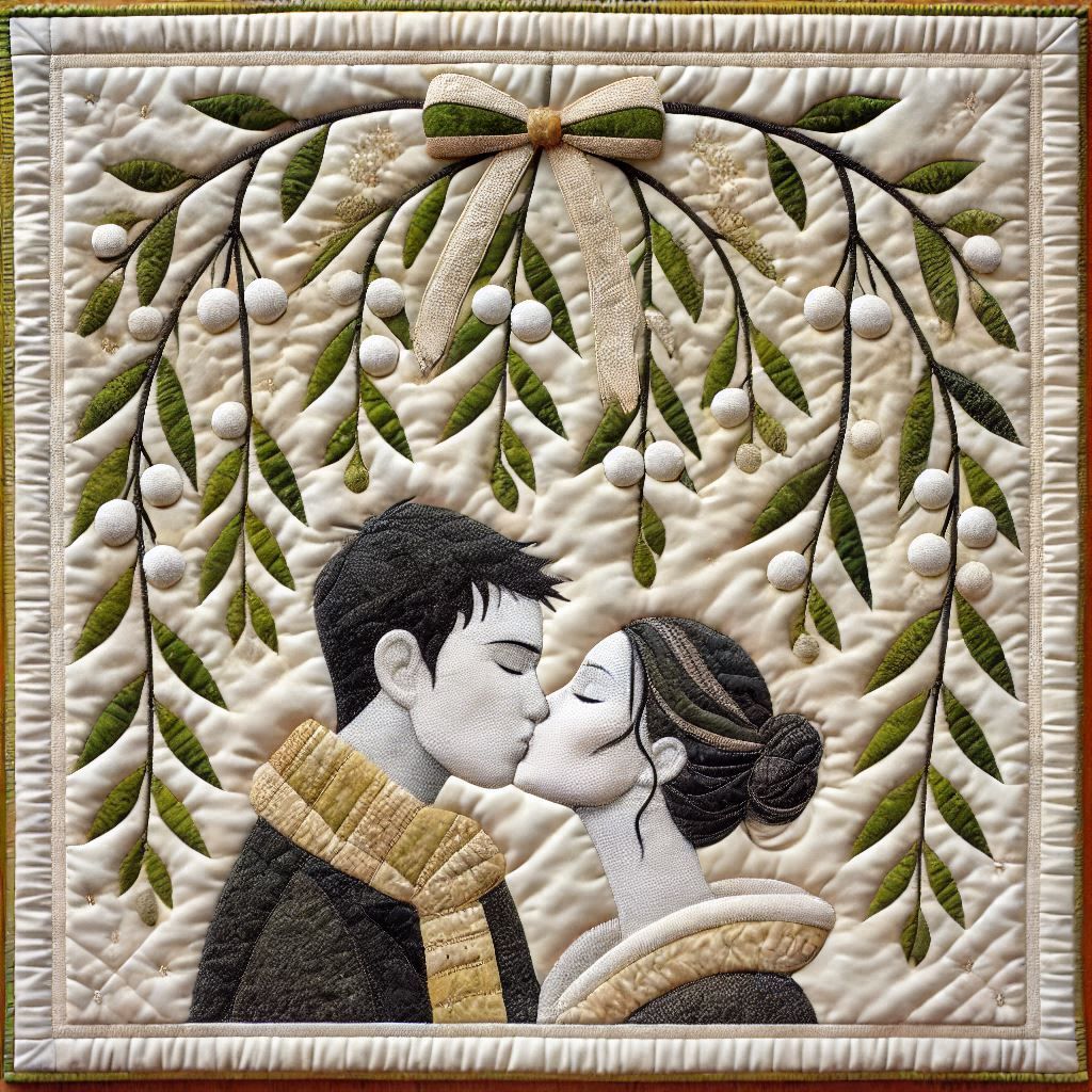 Quilted Romance under the Mistletoe