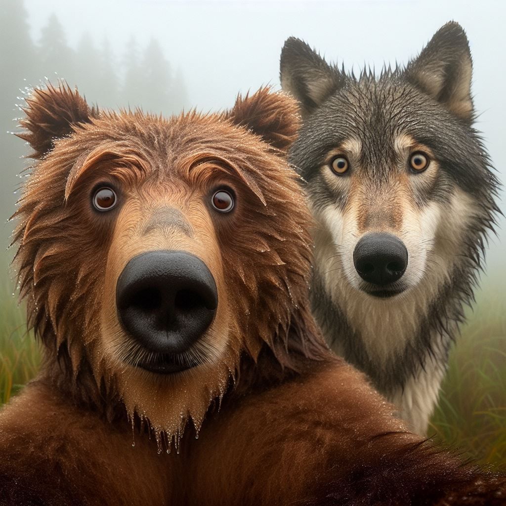 Bear and Wolf