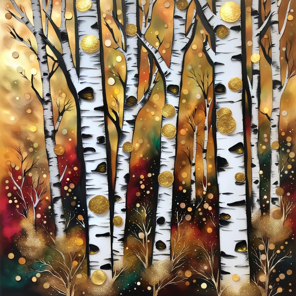 Birch Trees 05