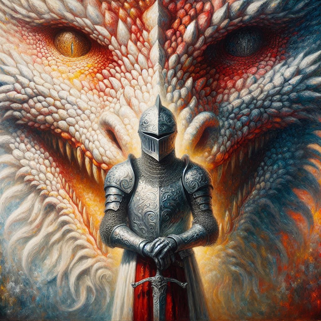 Saint George and the dragon