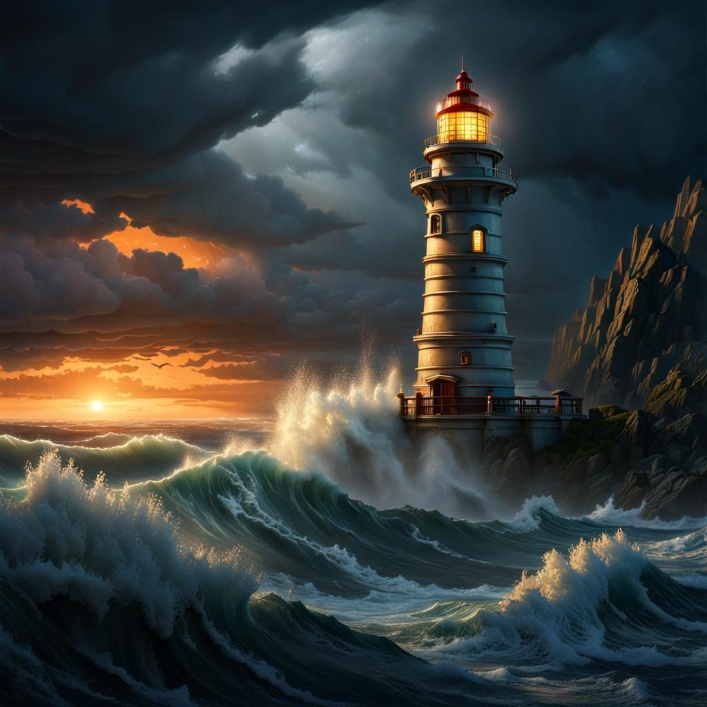 Stormy morning  by @NightOwl13