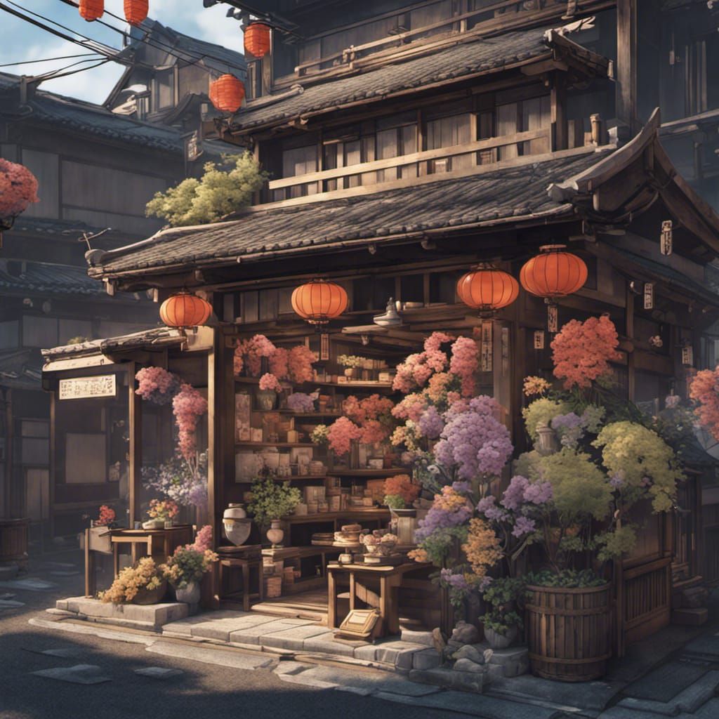 Japanese Flower shop