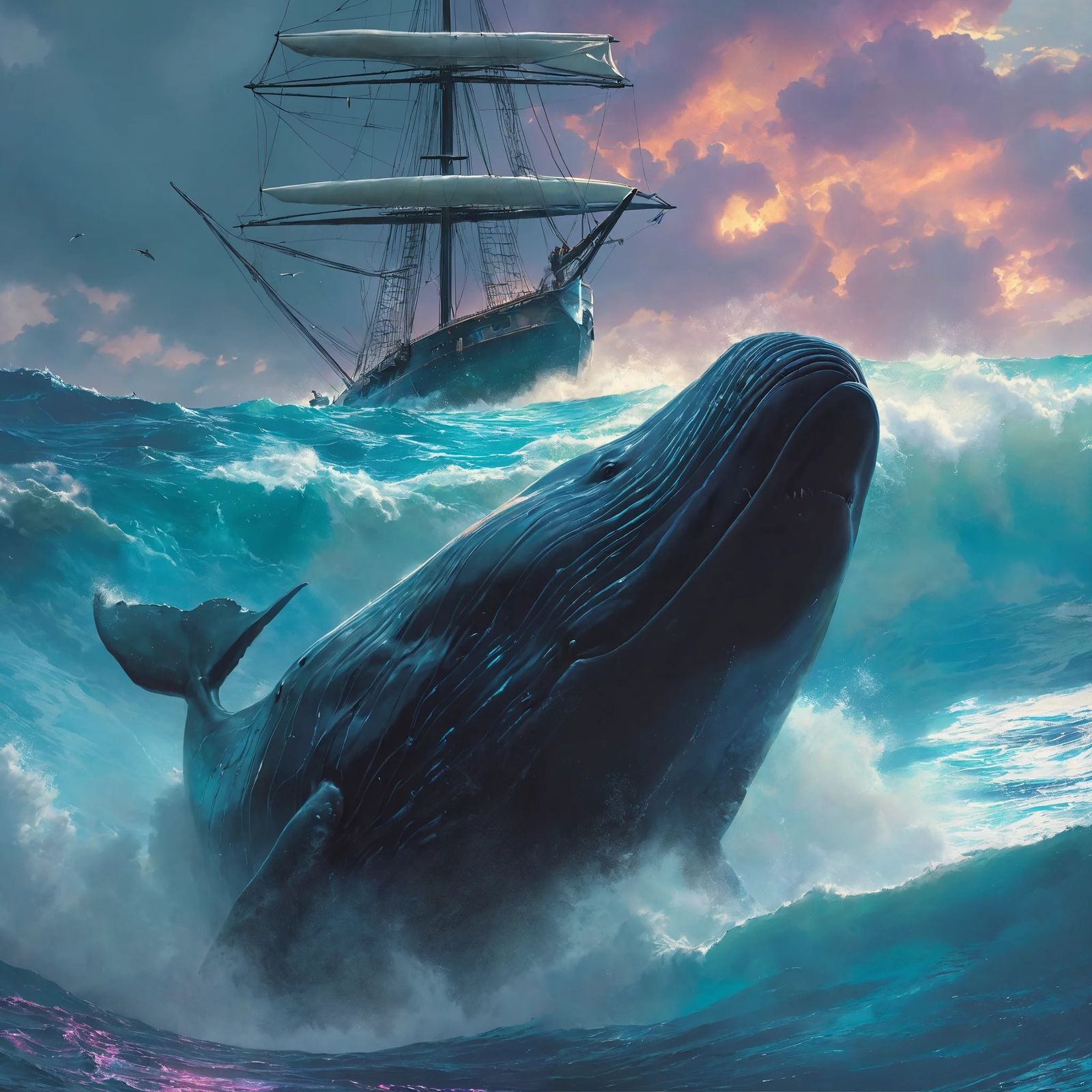 Giant whale
