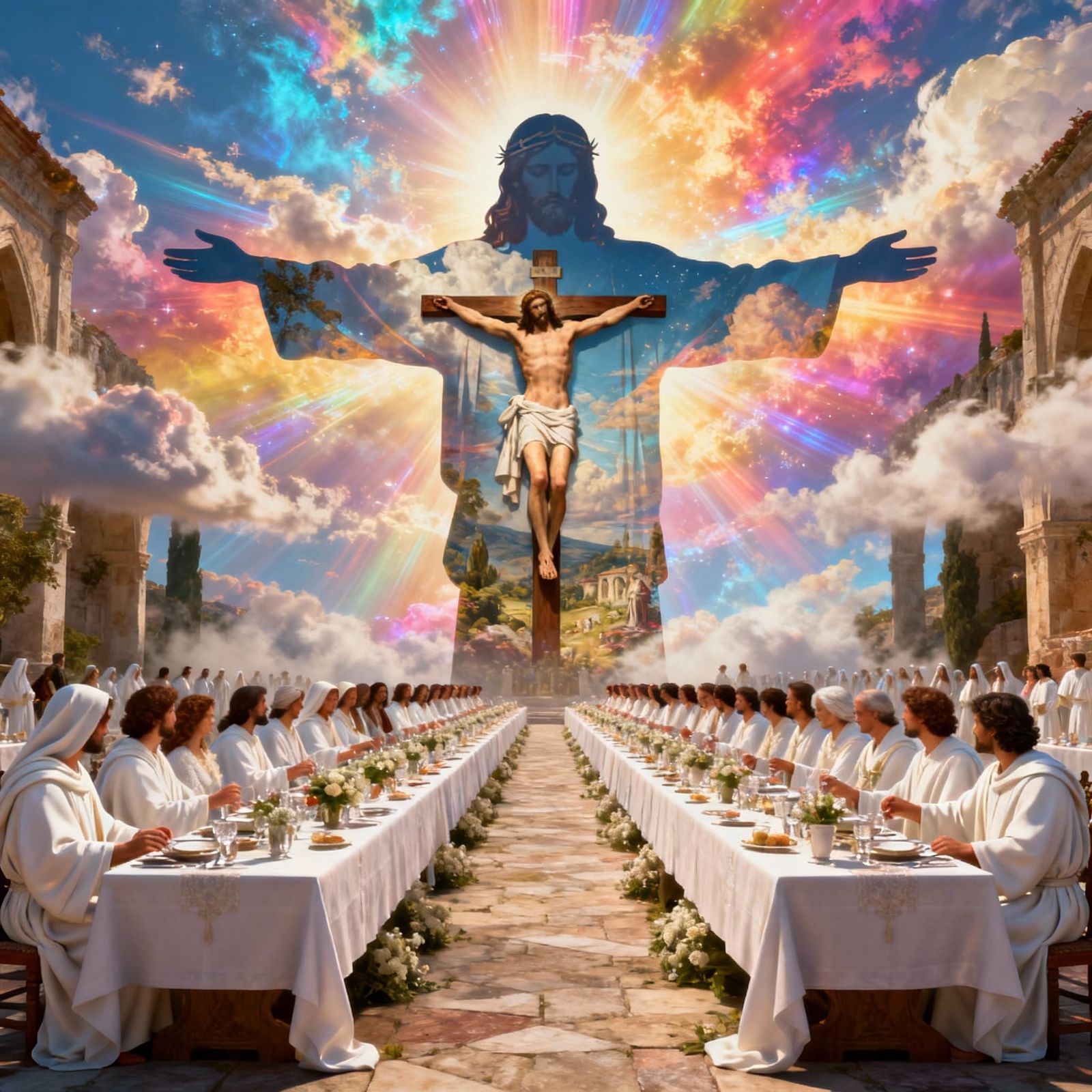 The wedding feast of the lamb.  by @Jill Osborne