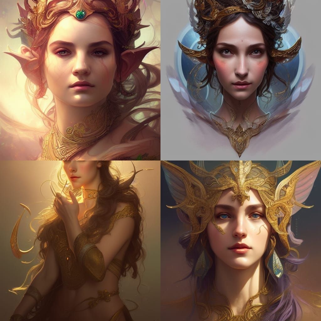 goddess of the elves (beautiful and wise)