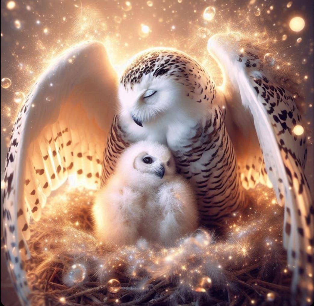 Warmth Comfort Of Mother   by @North Star Turquoise 