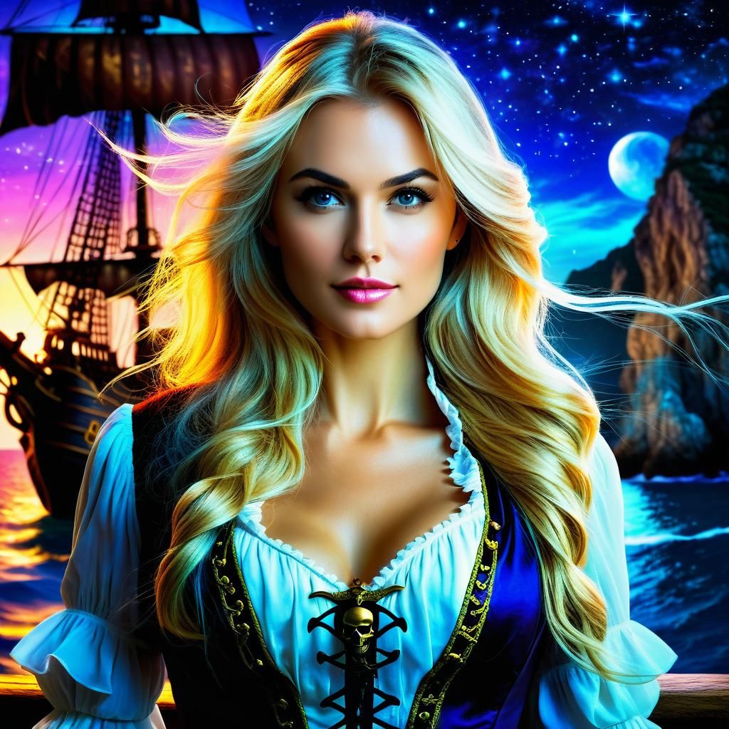 Pirate Wench - AI Generated Artwork - NightCafe Creator