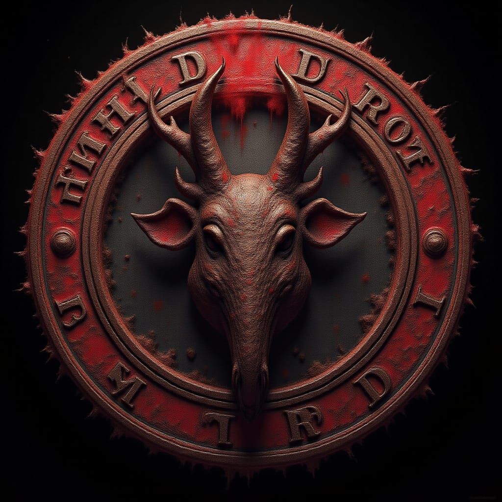 <lora:Dympled:1.0> a massive logo with the wicked text: "Dympled" displayed with wicked intentions.