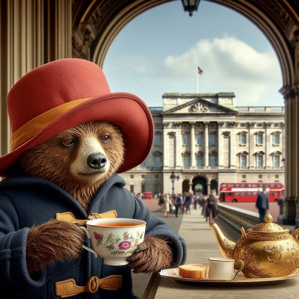 Paddington Bear, Having Tea