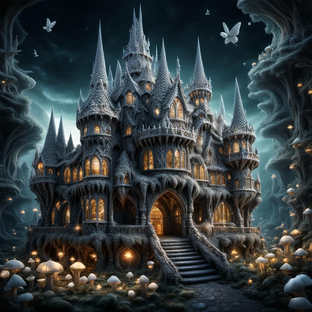Tooth faerie's palace  by @DreamsAndShadows