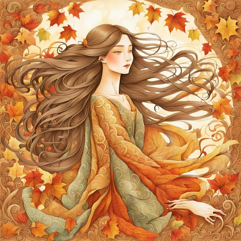 An Autumn Nymph