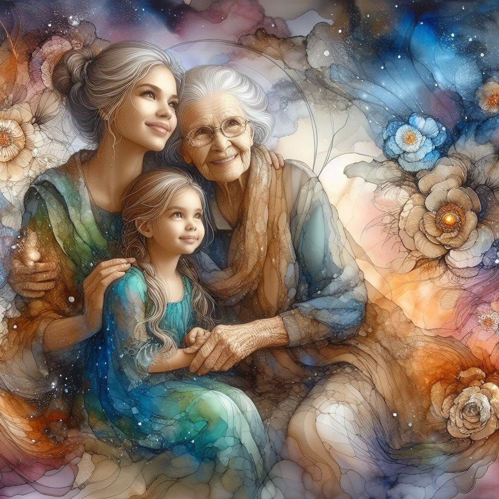 In your eyes, we see the world, Your stories are like treasures that flood