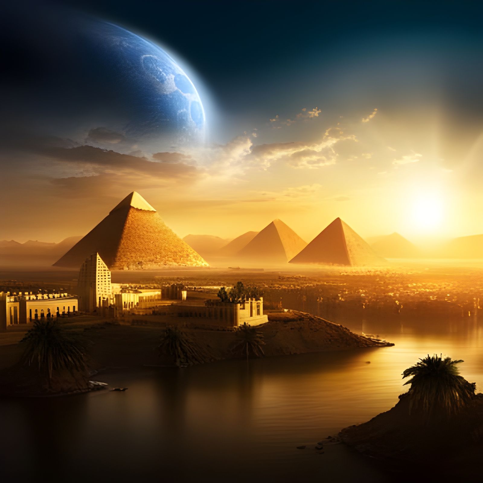 Golden Egyptian Era  by @PCD956