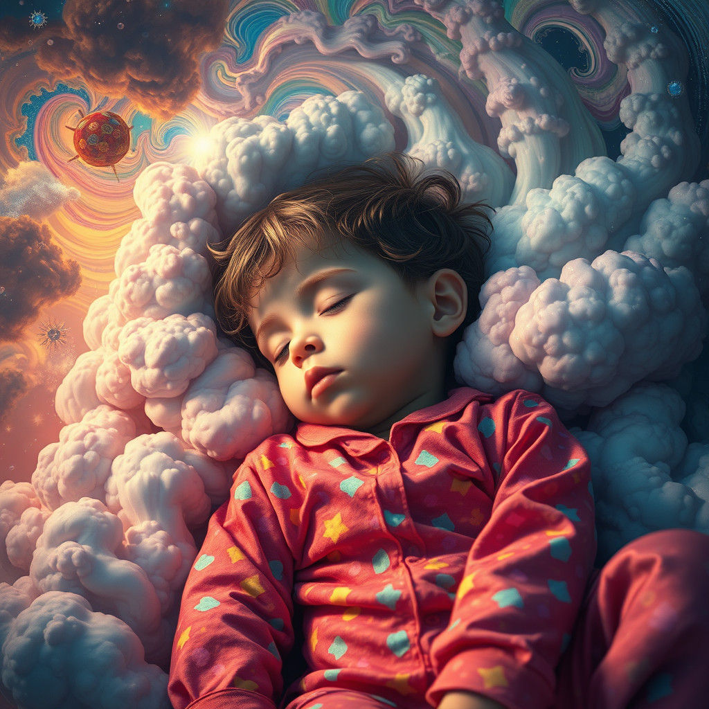 dreams and nightmare in child  by @Iényy Béelcé