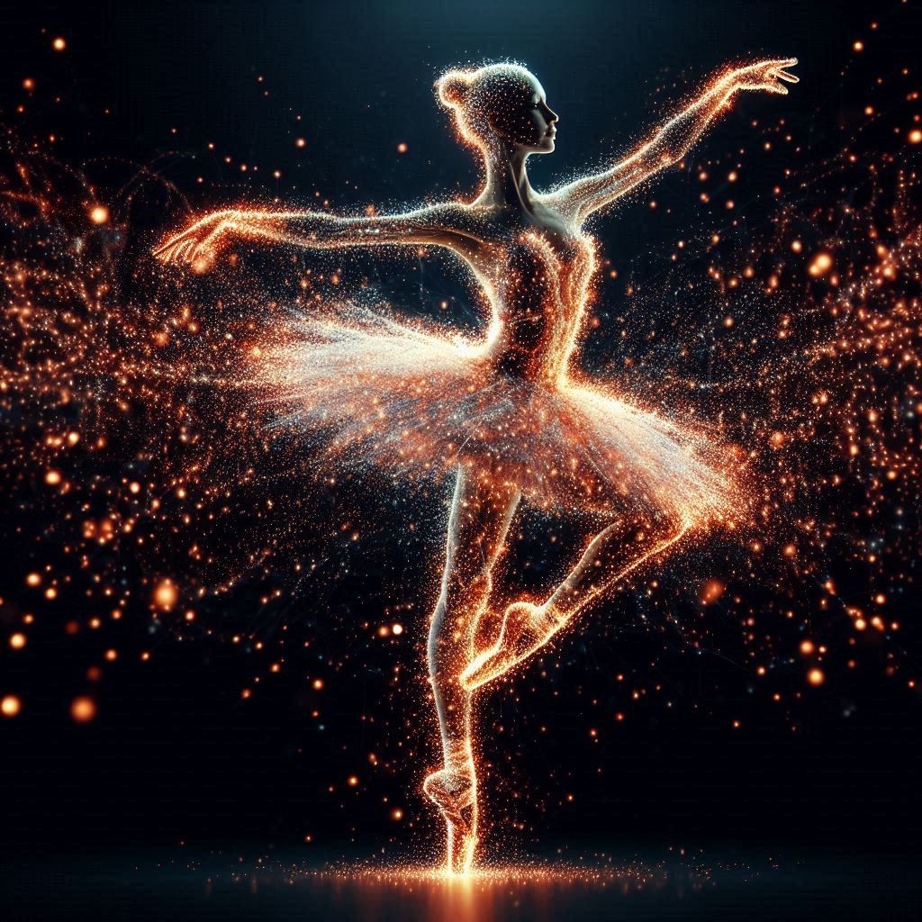 Bailarina de luz  by @Sandra Al