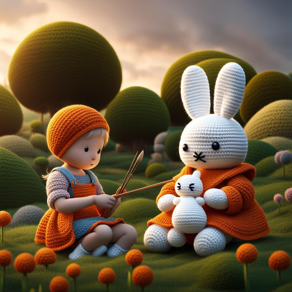 Miffy & friends   by @Jojo