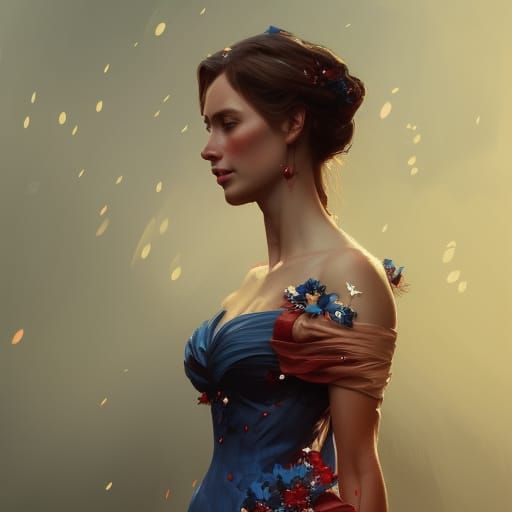 4th of July gown
