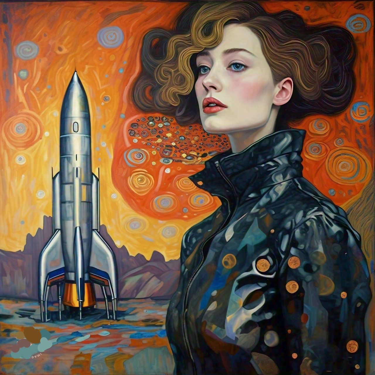 Psychedelic Surreal Seventies Sci-Fi