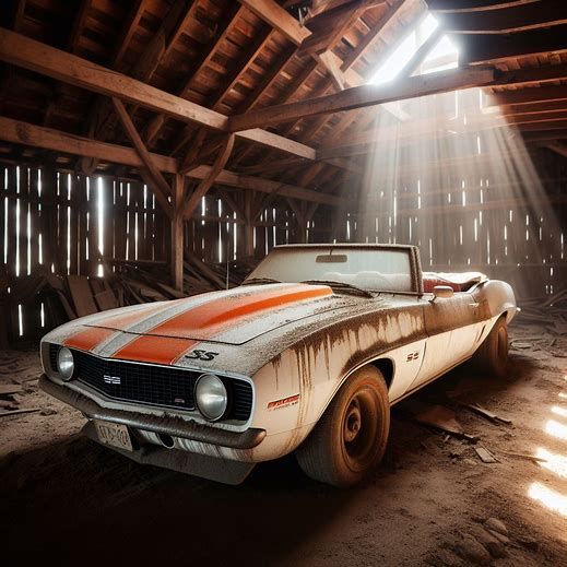 1969  SS Camaro Barn Find