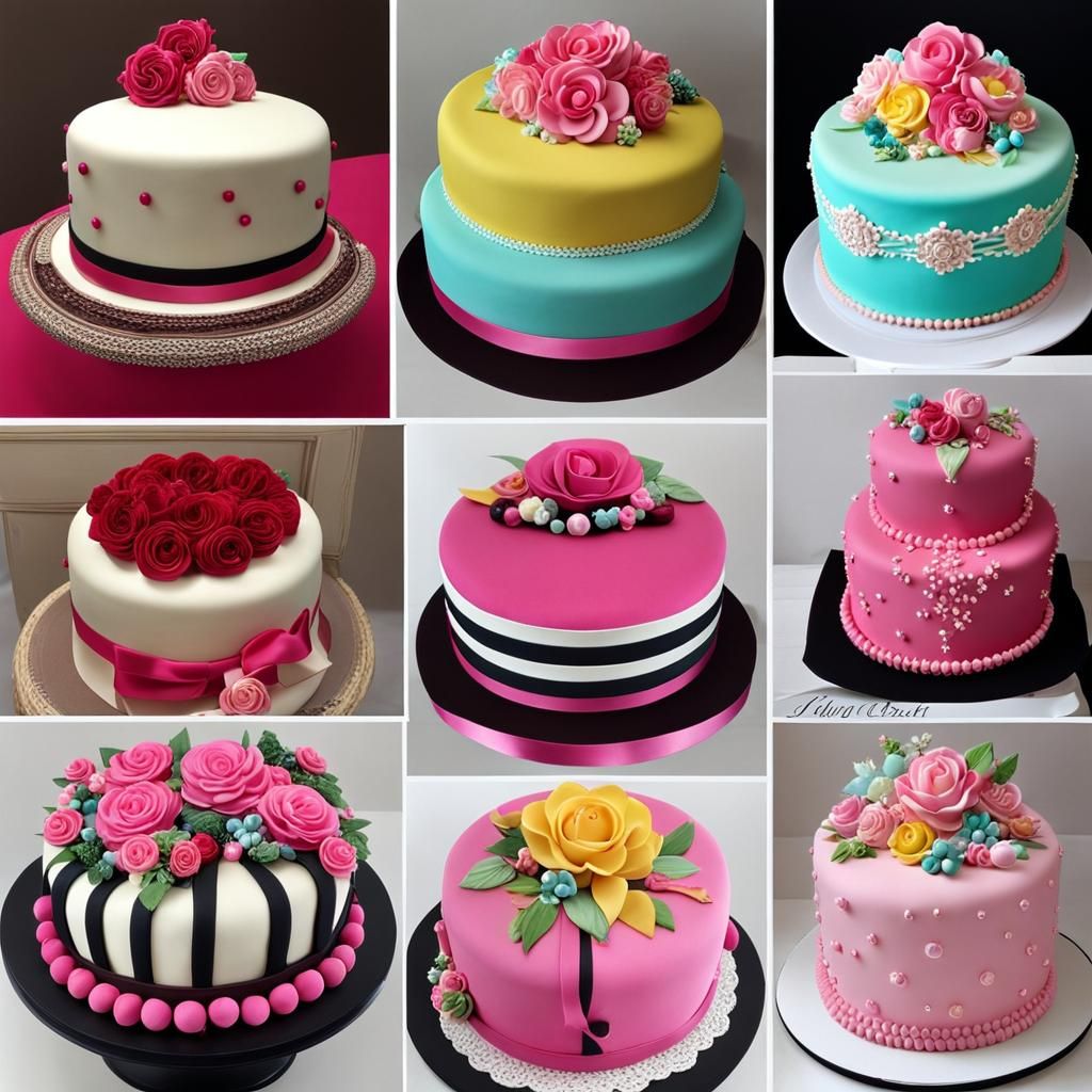 I'm a cake addict and pretty newbie to cake decorating.I'm s...