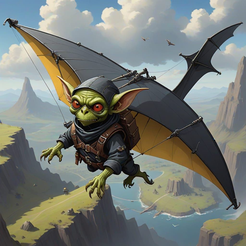 Goblin hang glider 
