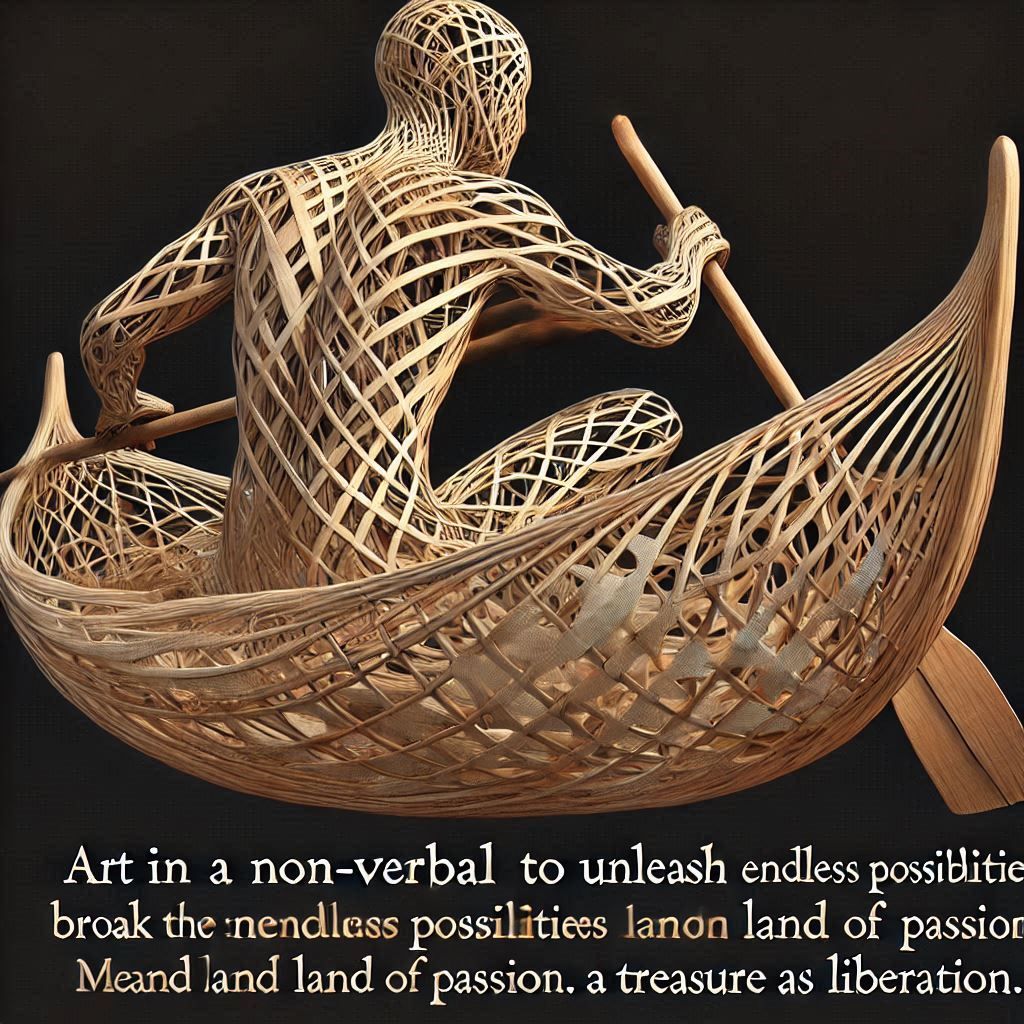 it barely enters the water.