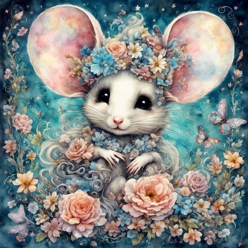 Little pretty mouse.