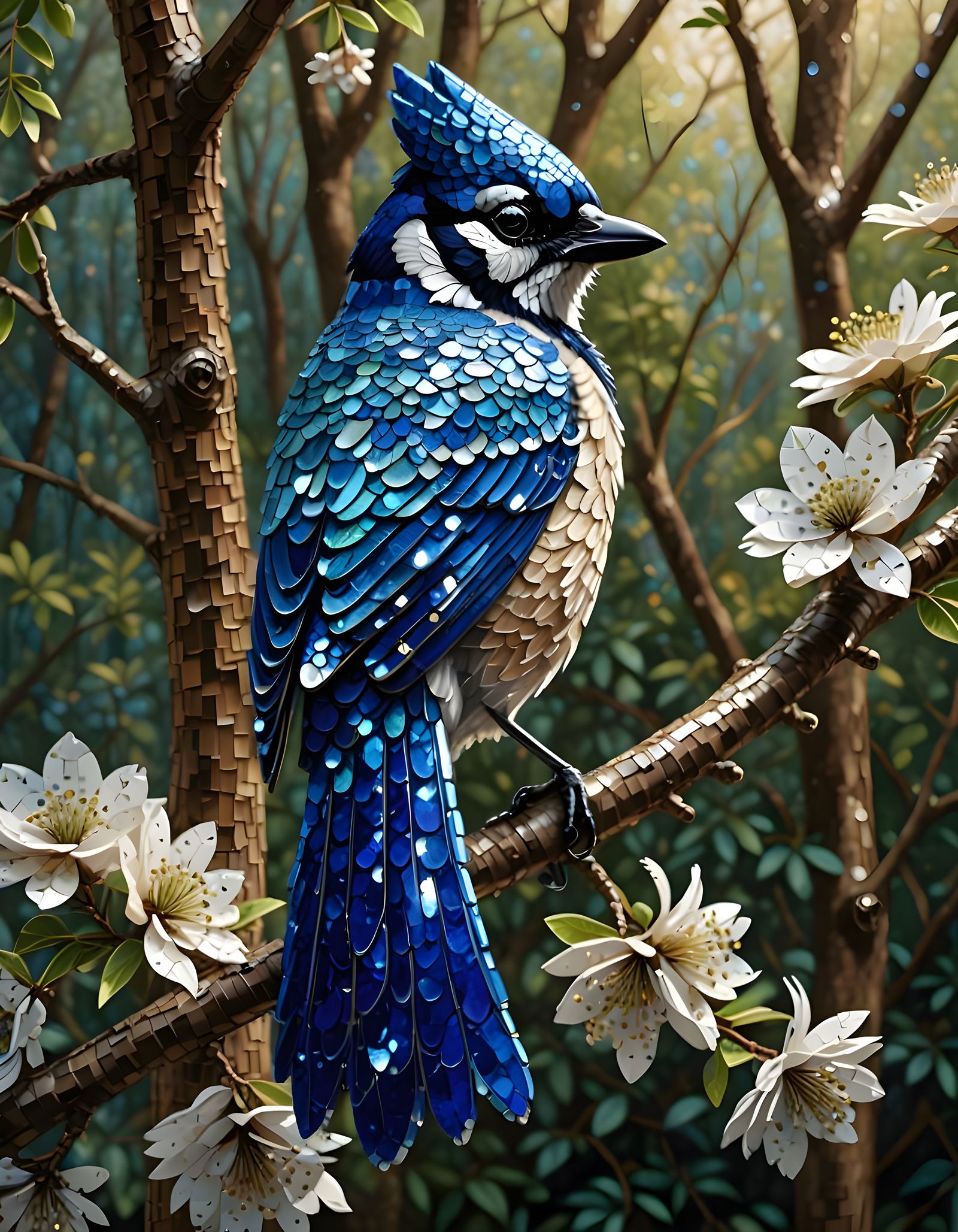 Blue Jay  by @Saturn