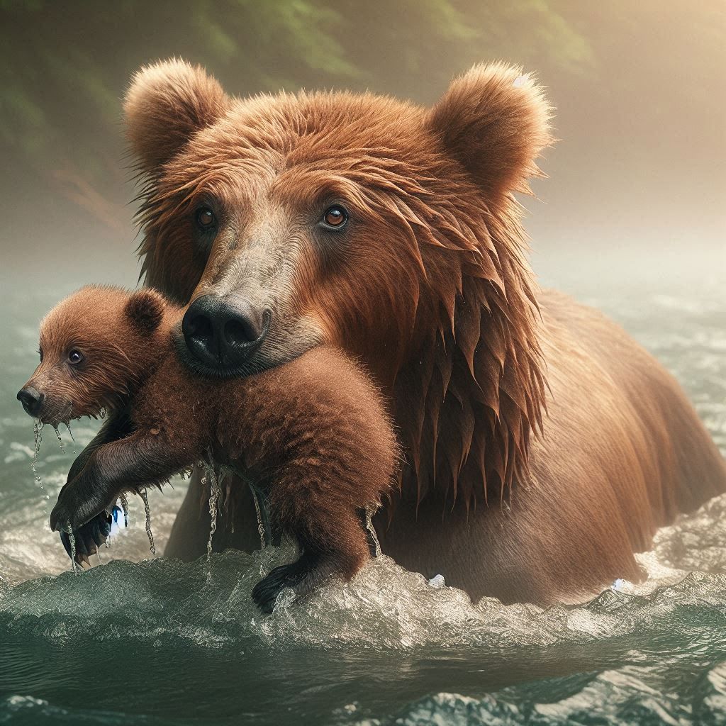 Helping her across the river