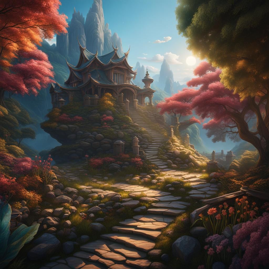 At home in a dreamscape