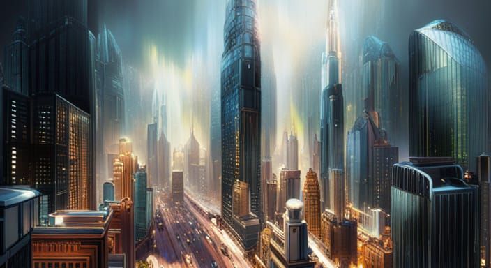 futuristic solarpunk atompunk city | @somniamea - AI Generated Artwork ...