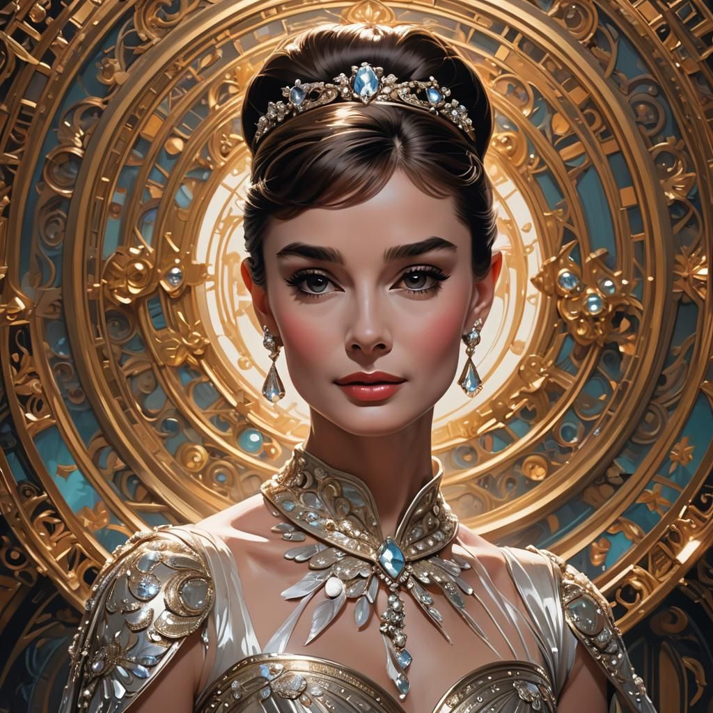 Audrey Hepburn - classic portrait