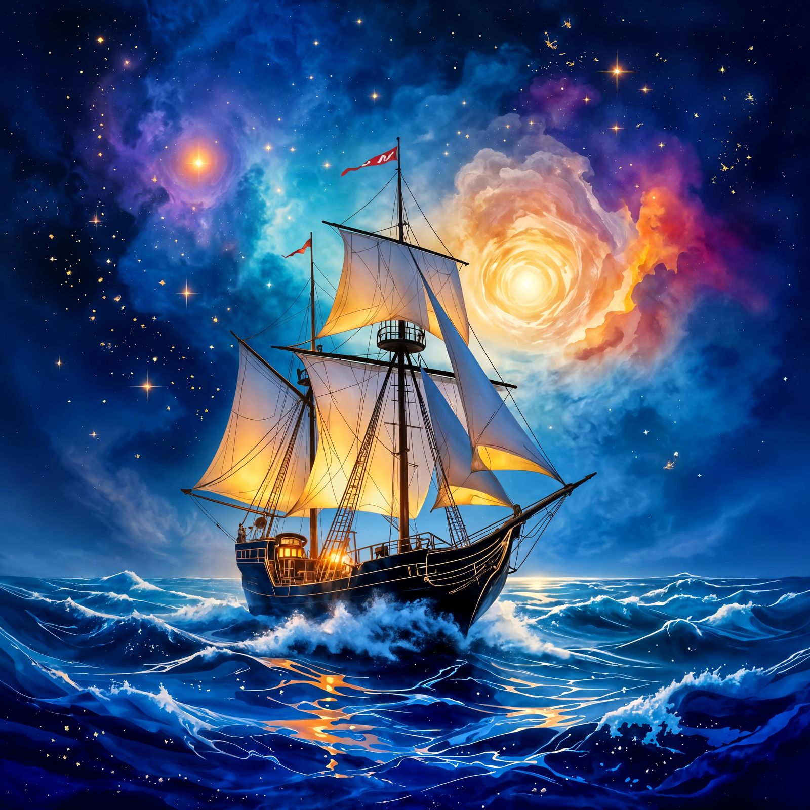 Celestial Sea  by @viisipuu