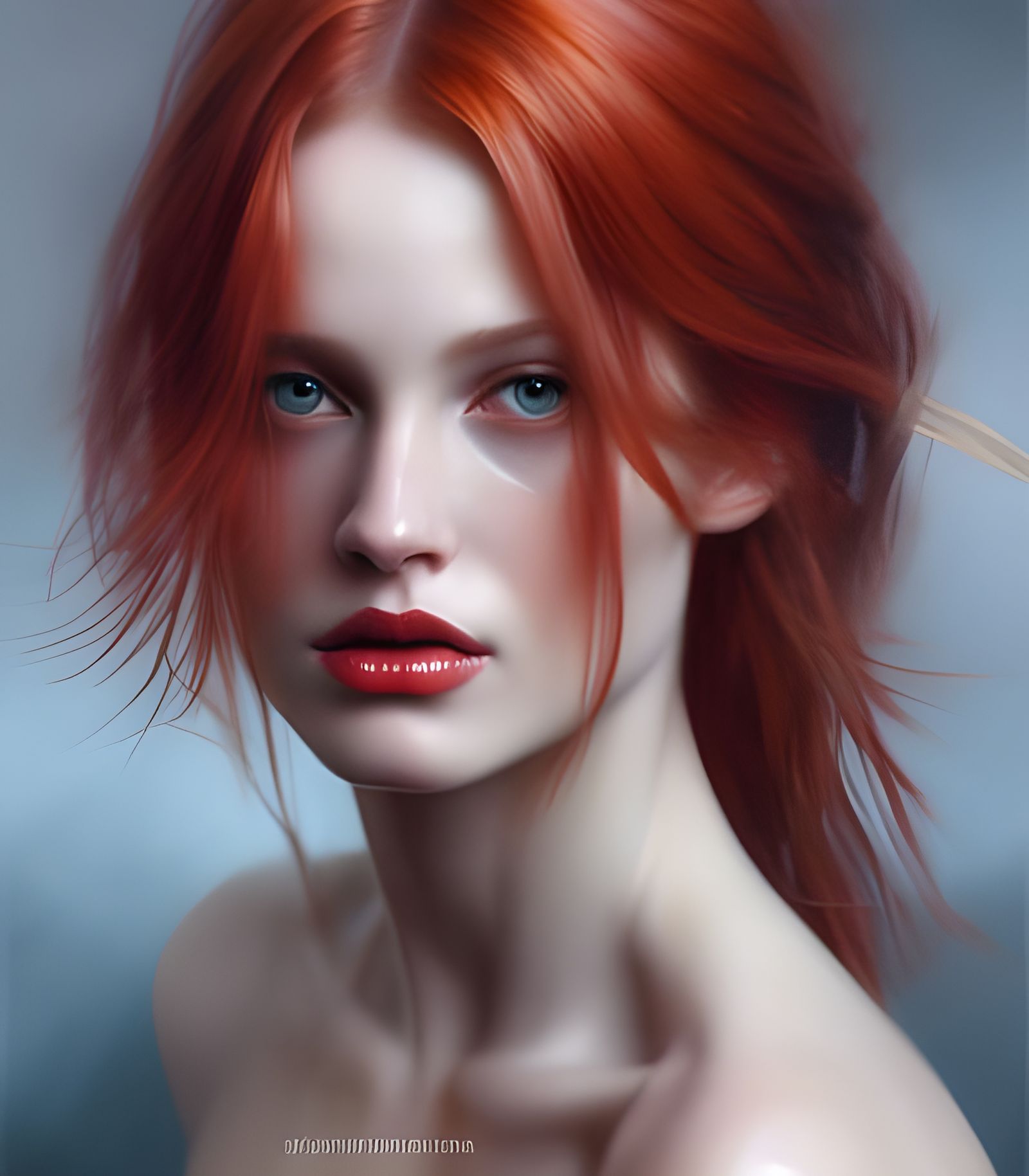 Beautiful red haired woman 2 - AI Generated Artwork - NightCafe Creator