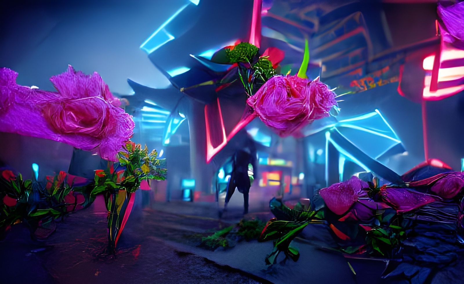 Secret flower garden