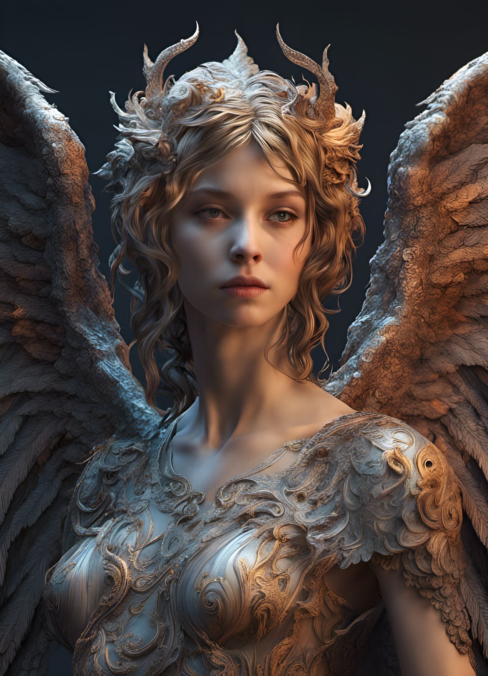 Angelic Divinity - AI Generated Artwork - NightCafe Creator