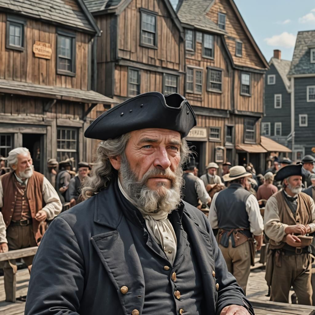 Sea Captain Ashore, 17th Century