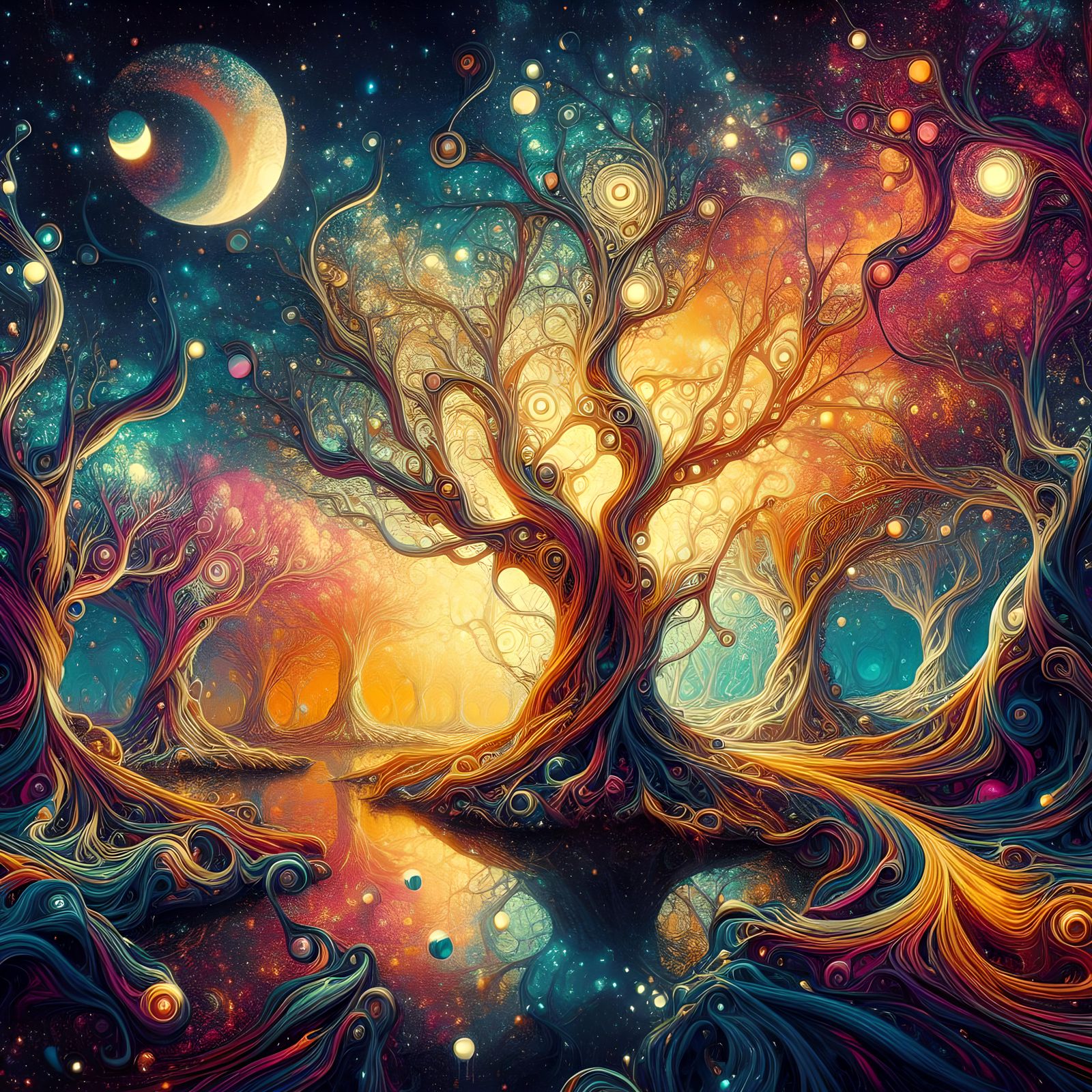 Psychedelic Mangrove