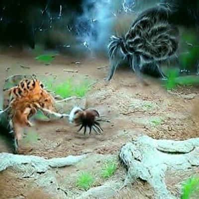 Tarantula vs Great spider