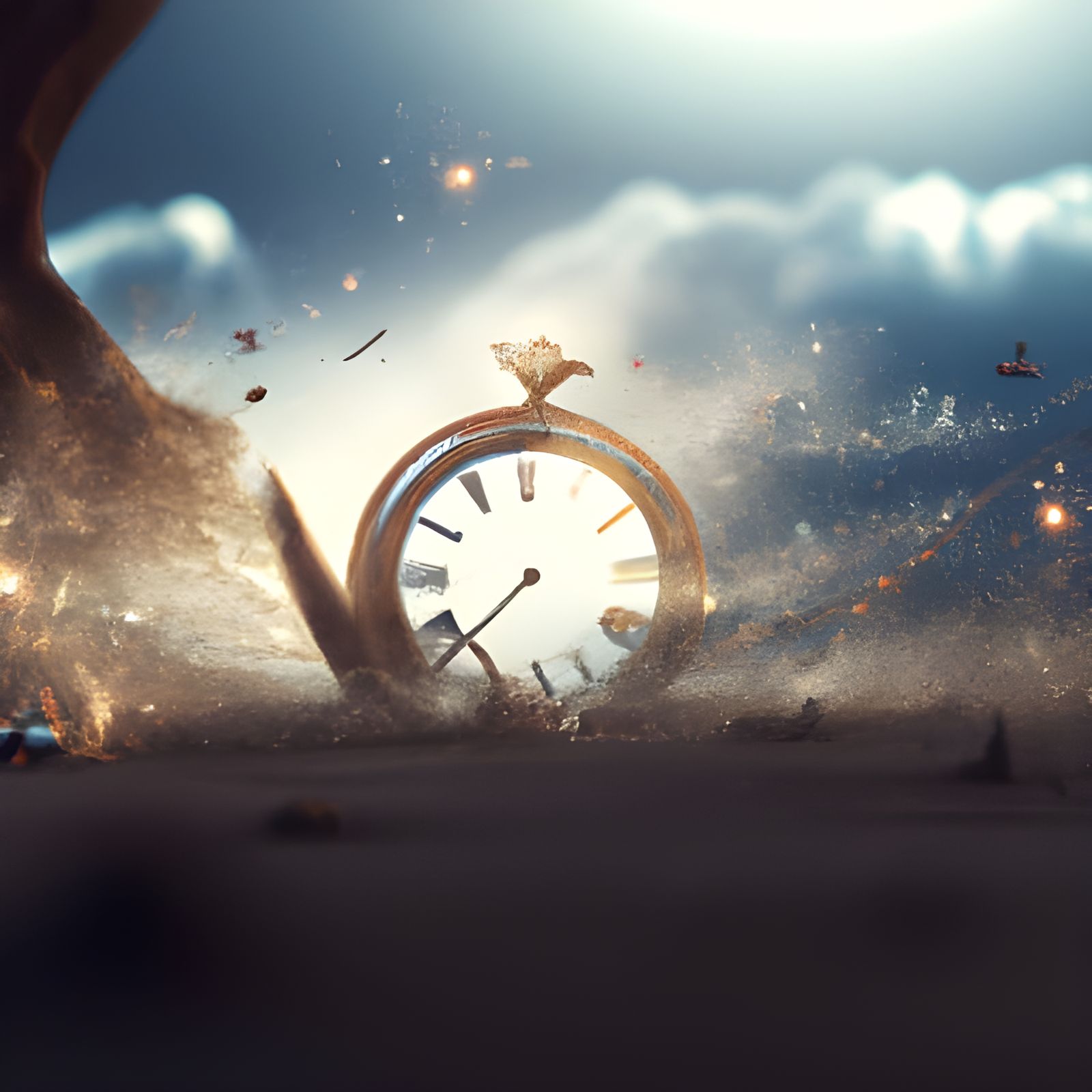 You must break time, to make time.