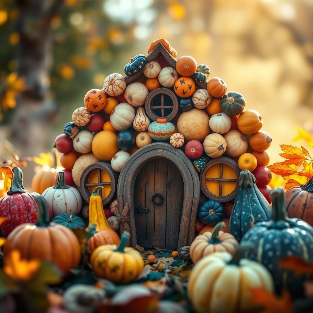 Gourds cottage  by @undefined