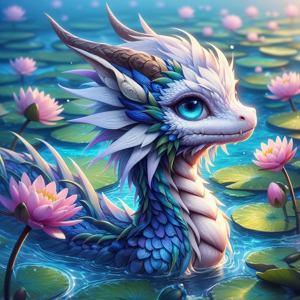 Water Lily Dragon
